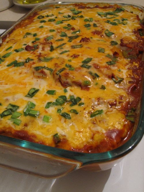 baked enchilada casserole