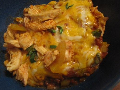 chicken enchilada bake without tortillas